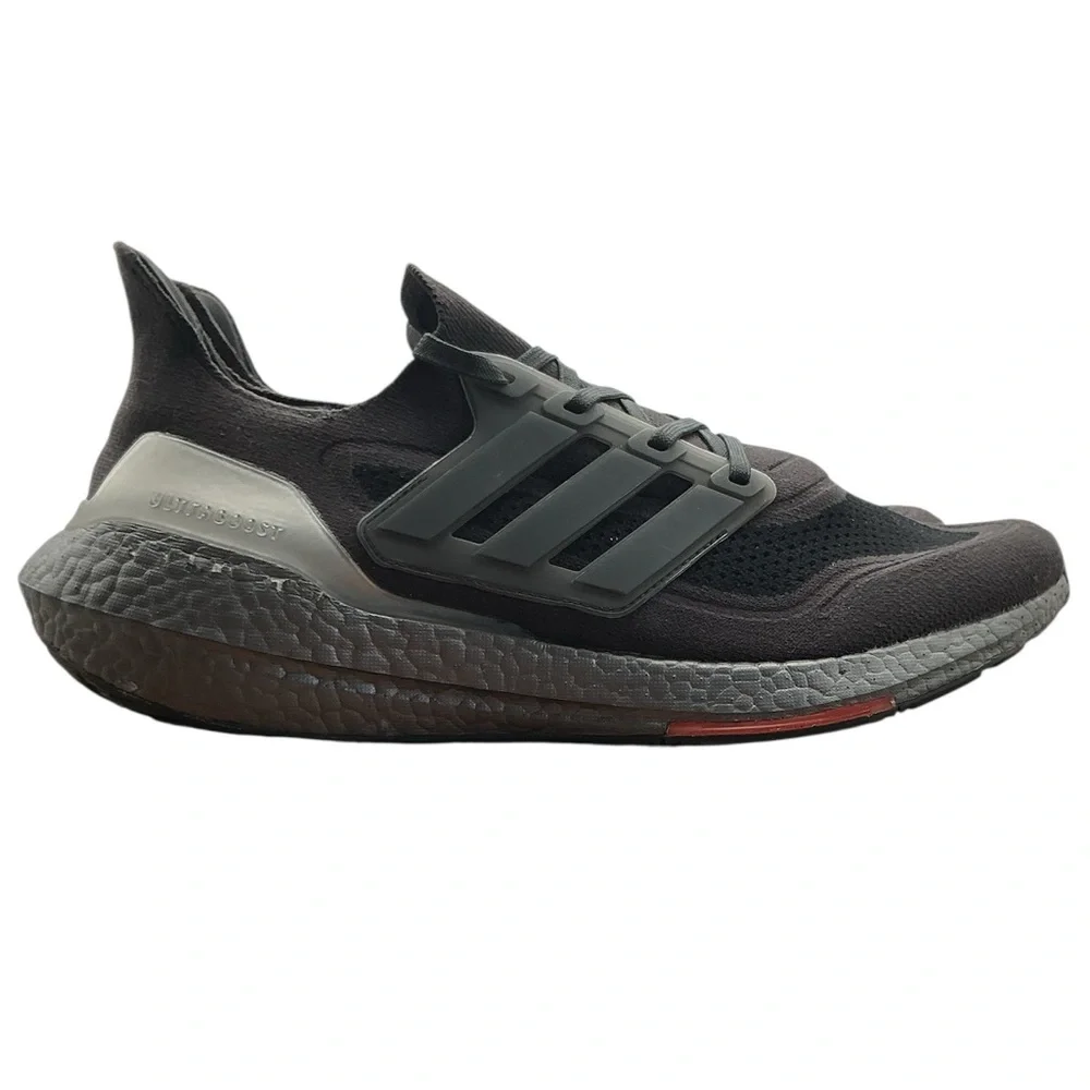 Adidas ultraboost Black‎ and Red Athletic Shoes size 11 1/2 M